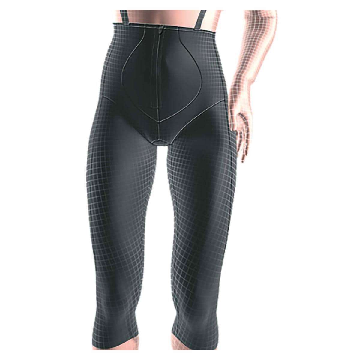 PANTY LARGO CON EXTENSIÓN ABDOMINAL HASTA RODILLA - TALLA 2
