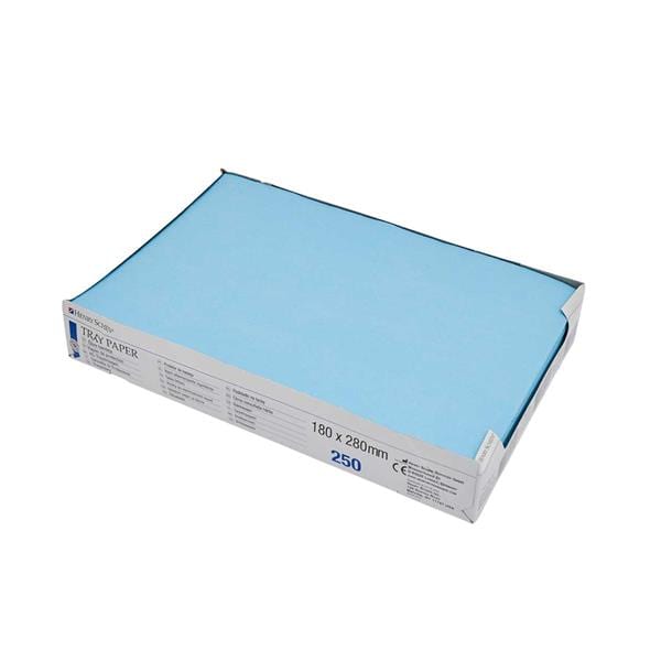 PAPEL ABSORBENTE BANDEJAS AZUL 18X28 250U - HENRY SCHEIN