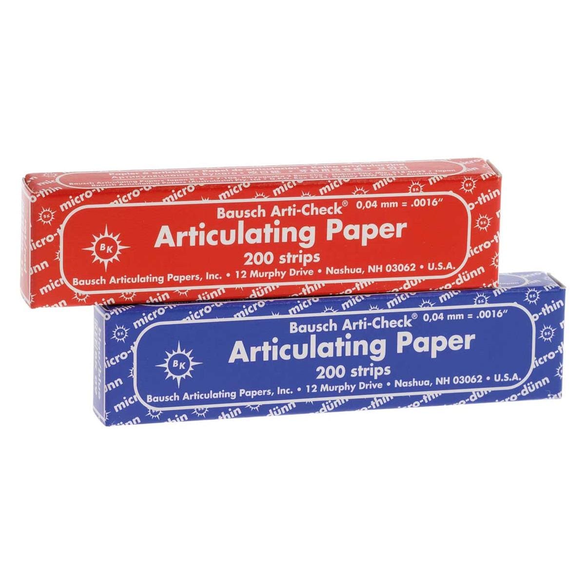 PAPEL ARTICULAR X FINO AZUL BK09 200 HOJAS - DR.JEAN BAUSCH