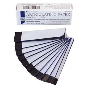 PAPEL ARTICULAR AZUL GRUESO 144U - HENRY SCHEIN