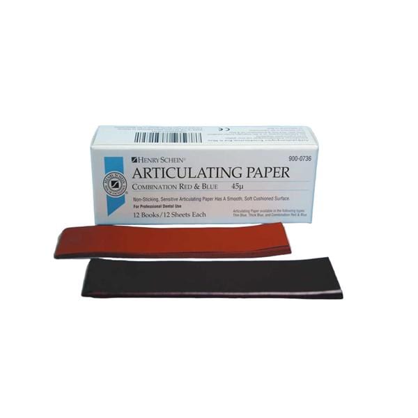 PAPEL ARTICULAR AZUL ROJO 144H - HENRY SCHEIN