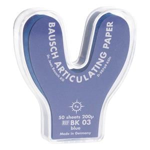 PAPEL ARTICULAR HERRADURA AZUL BK03 50 HOJAS - DR.JEAN BAUSCH