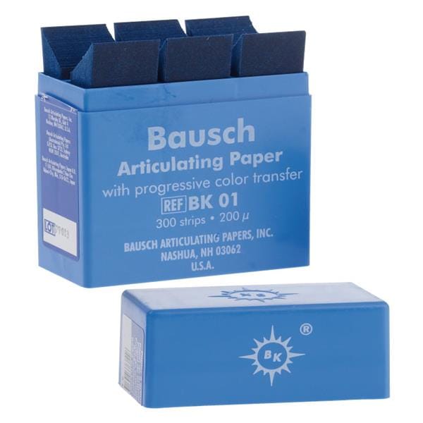 PAPEL ARTICULAR NORMAL AZUL BK01 300 HOJAS - DR.JEAN BAUSCH