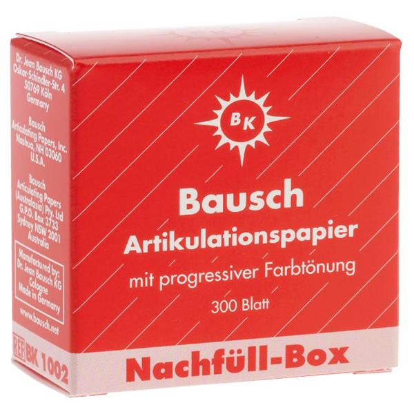 PAPEL ARTICULAR NORMAL ROJO BK1002 300 HOJAS - DR.JEAN BAUSCH