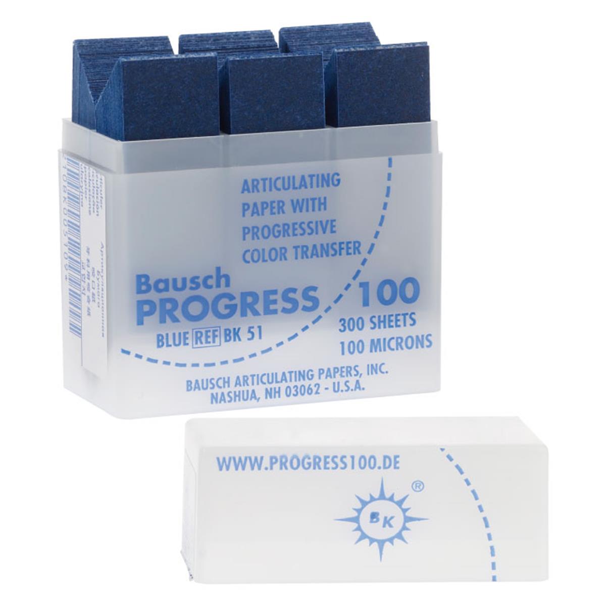 PAPEL DE ARTICULAR PROGRESS 100 AZUL 300U BK51 - DR.JEAN BAUSCH