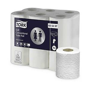 PAPEL HIGIÉNICO T4 TORK PREMIUM 2 CAPAS 12U - SCA