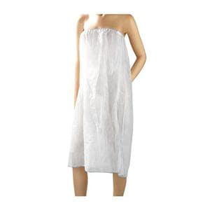PAREO POLIPROP BLANCO RIBETE ROSA 10U