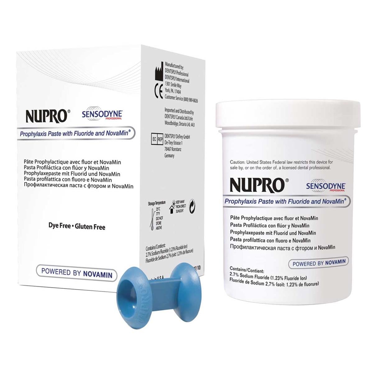 PASTA DE PROFILAXIS NUPRO SENSODYNE PULIDO MENTA FLÚOR 340G - DENTSPLY
