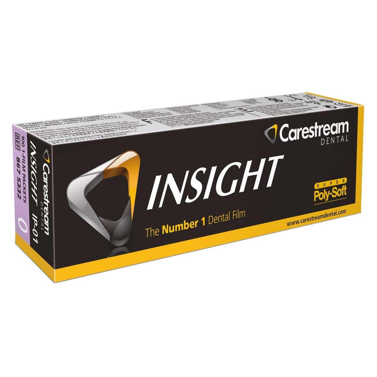 PELÍCULA INTRAORAL INSIGHT IP-01 100U - CARESTREAM