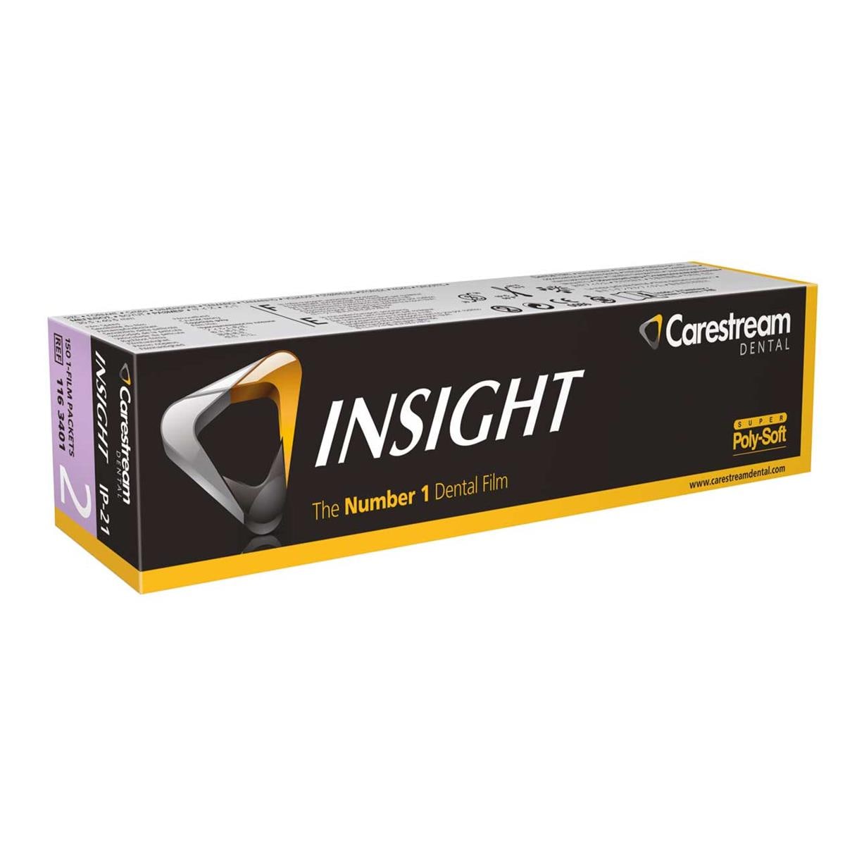 PELÍCULA INTRAORAL IP-21 INSIGHT 150U - CARESTREAM