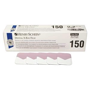 PELÍCULA RADIOGRÁFICA INTRAORAL FX/58 FLEXISOFT 150 U - HENRY SCHEIN