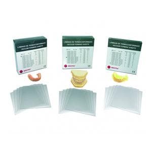 PLANCHAS PARA FÉRULAS MESTRA DURAS 127 X 127 MM ESPESOR 1,5 MM 25 UD - MESTRA