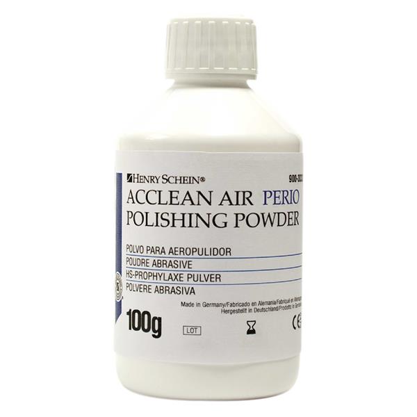 ACCLEAN POLVOS PROFILAXIS PARA AEROPULIDOR PERIODONCIA 100G - HENRY SCHEIN