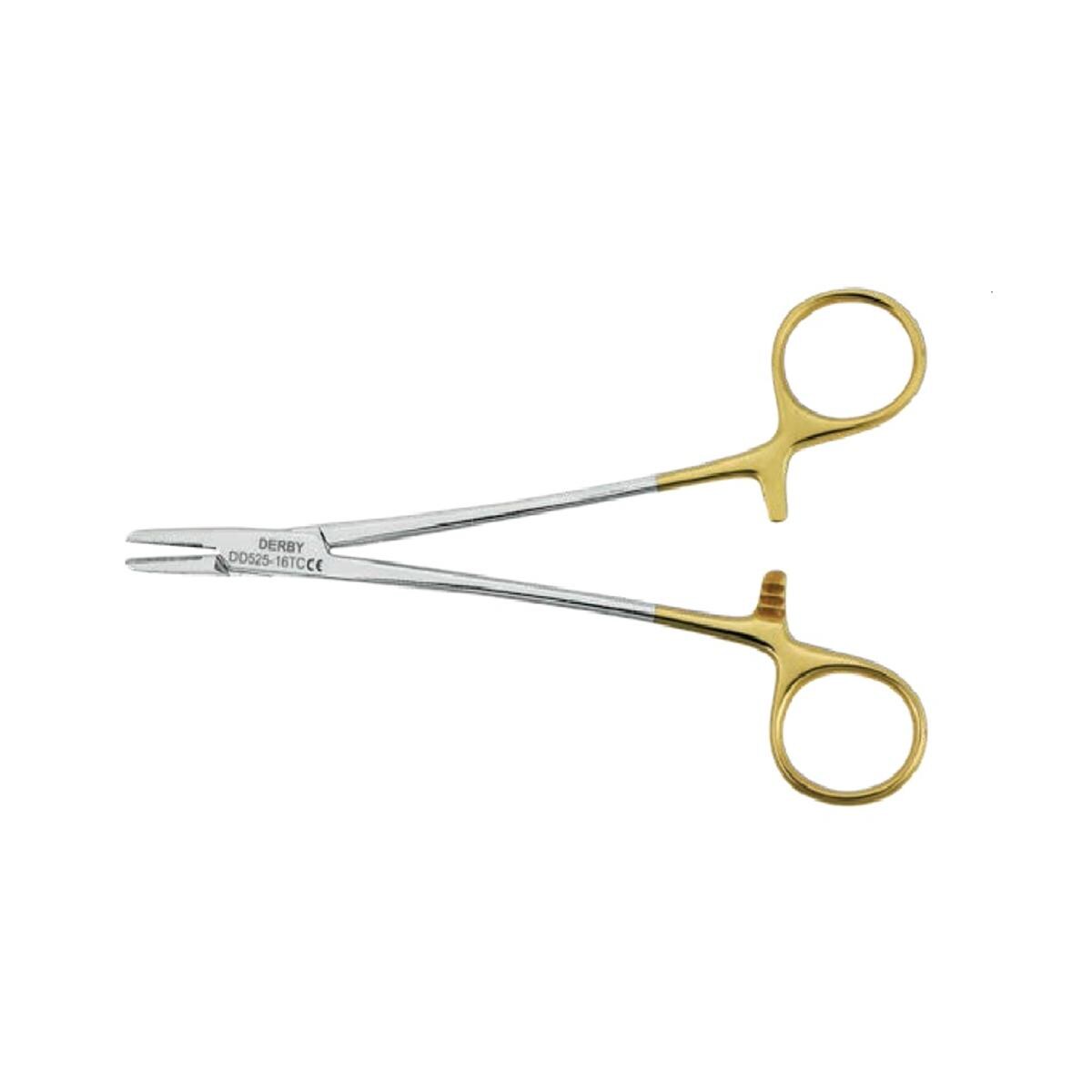 PORTA AGUJAS SUTURA MAYO-HEGAR TC 16 CM - DERBY