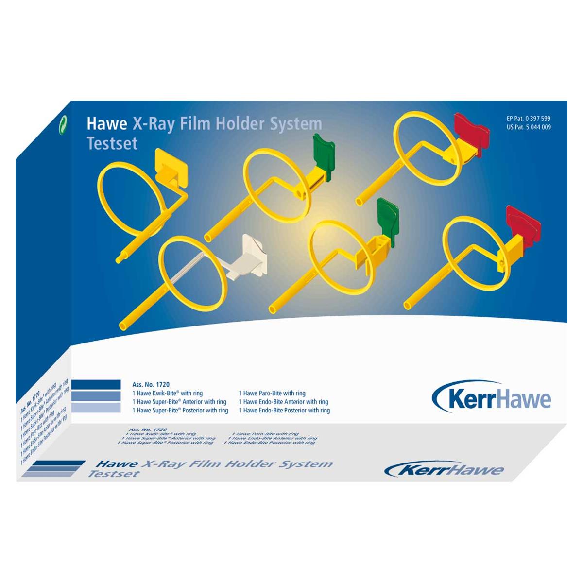 TESTSET POSICIONADOR RADIOGRAFÍAS CON ANILLO #1720 1U - KERR HAWE
