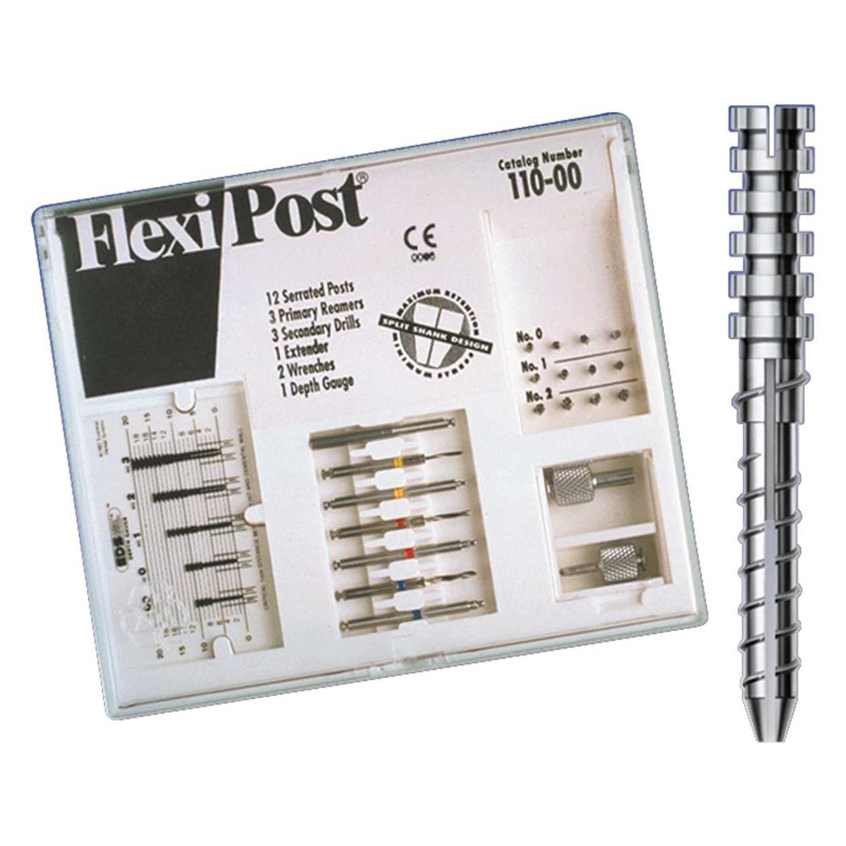 POSTE METÁLICO FLEXIPOST KIT STANDARD SIZE 3 ACERO 10U - EDS
