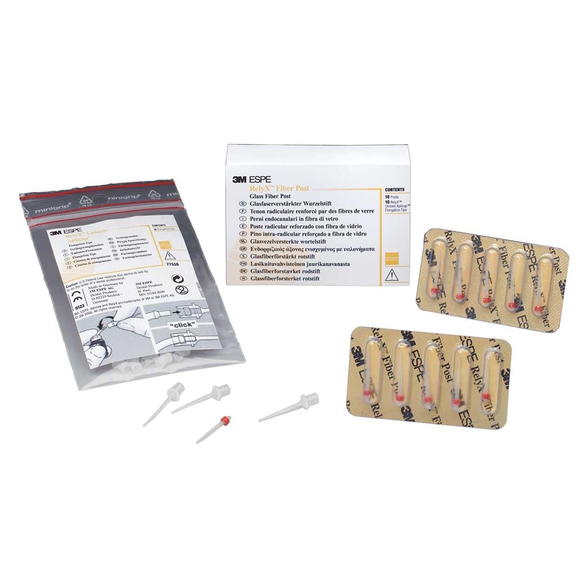 POSTES DE FIBRA DE VIDRIO RELYX FIBER POST 3 AZUL 1.9MM 10U - 3M