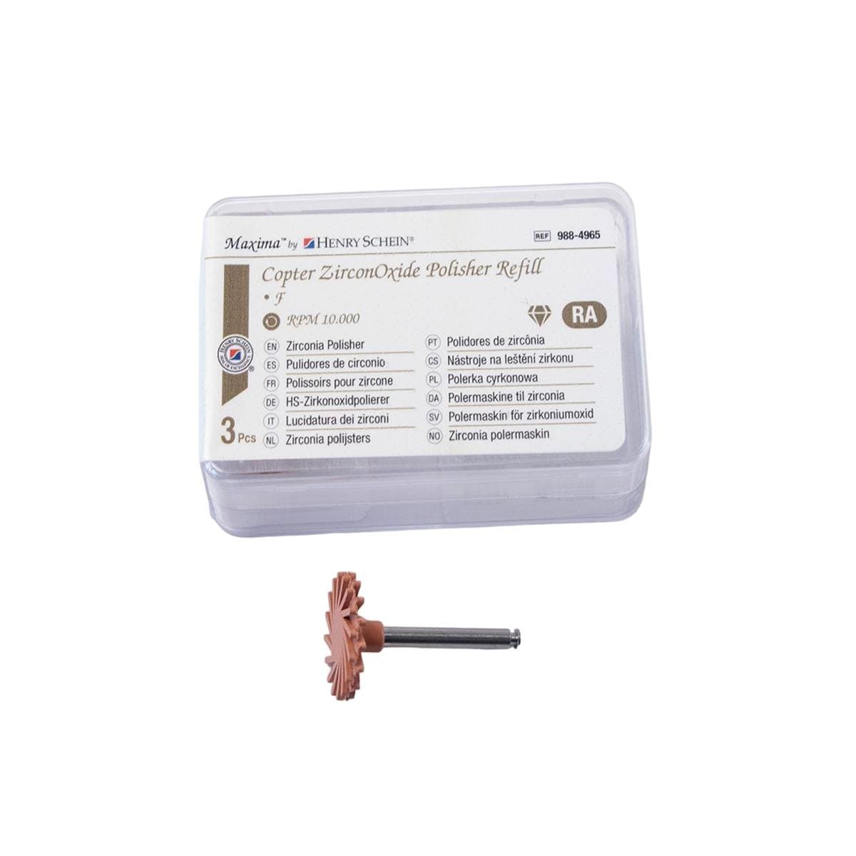 PULIDOR ZIRCONIA REFILL ALTO BRILLO 3U - HENRY SCHEIN