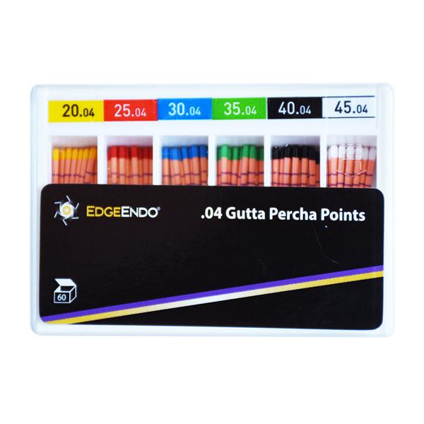 PUNTA GUTTAPERCHA EDGE 04 20.04 60U - EDGEENDO