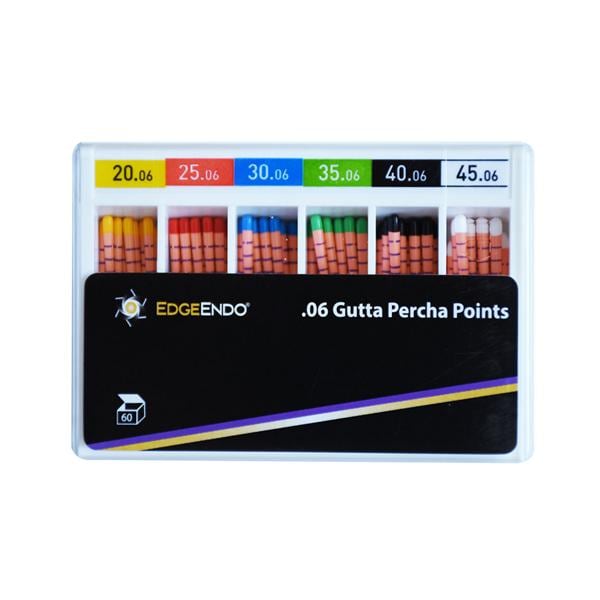 PUNTA GUTTAPERCHA EDGE 06 20.06 60U - EDGEENDO