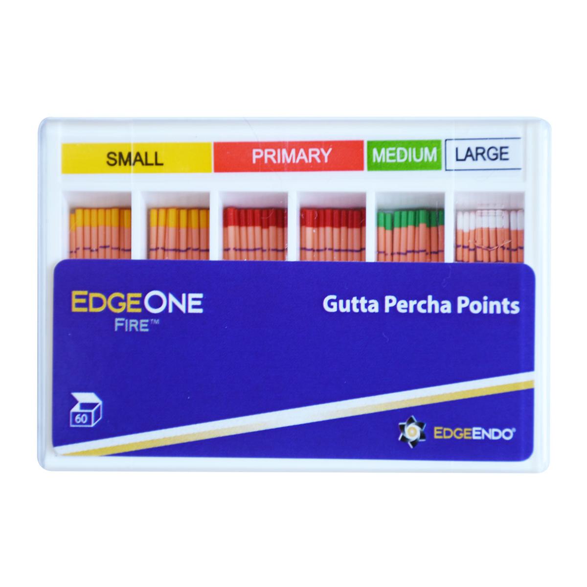 PUNTA GUTTAPERCHA EDGEONE FIRE SURT 60U - EDGEENDO