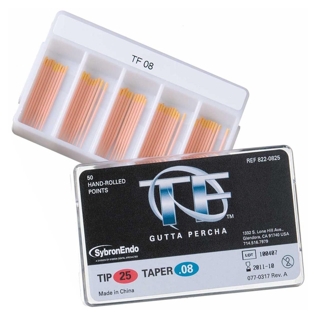 SURTIDO PUNTAS DE GUTAPERCHA 04-12 # TF 50U - KERR ENDODONTIC