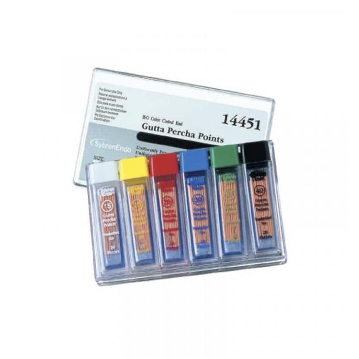 PUNTAS GUTAPERCHA SURTIDO N 45-80 120U - SYBRONENDO