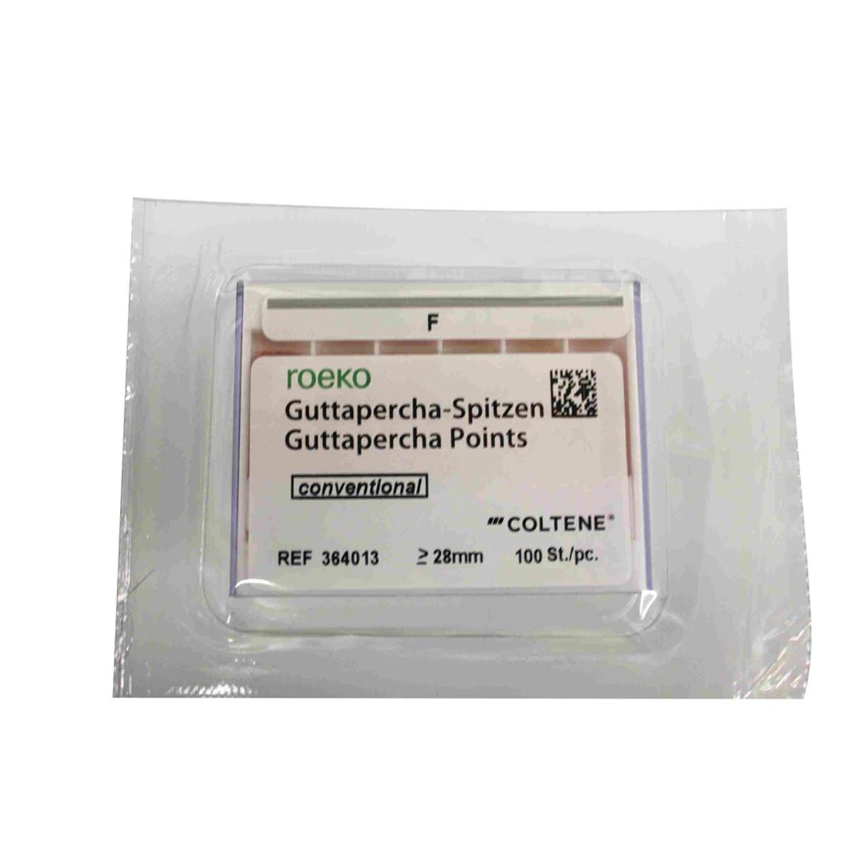 PUNTAS GUTAPERCHA PIRATAS F 100U - ROEKO