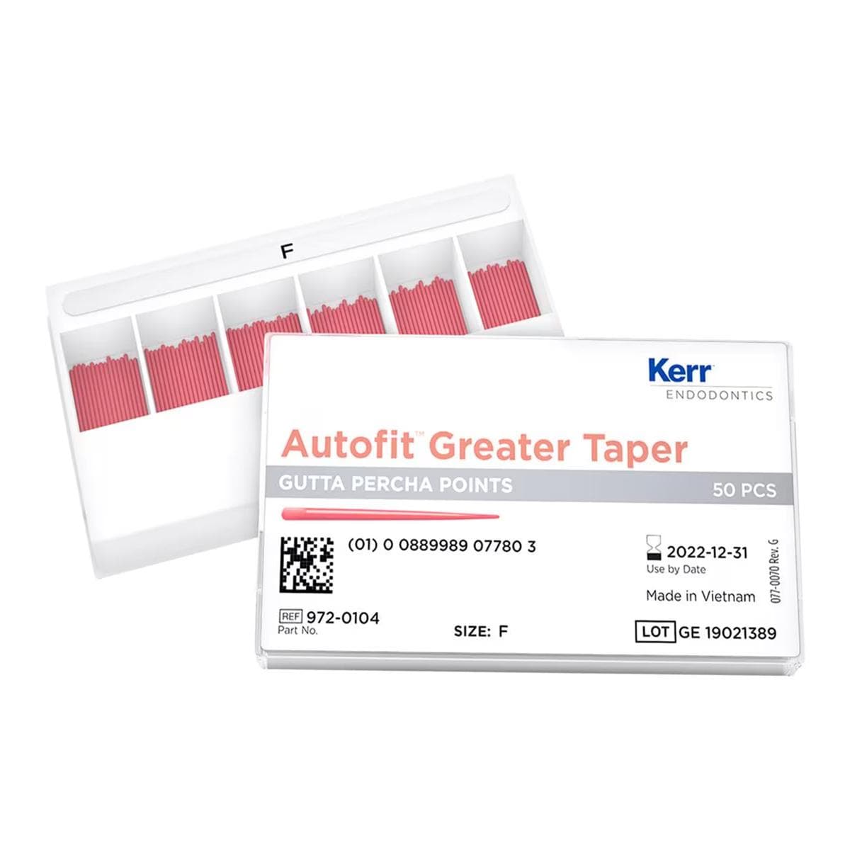 PUNTAS GUTTAPERCHA AUTOFIT 12L 50U - KERR ENDODONTIC
