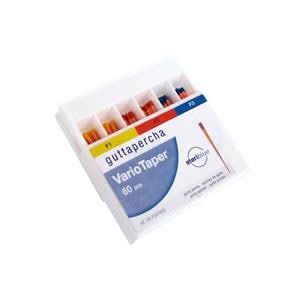 PUNTAS GUTTA VARIO TAPER 60 UNS F1 - STERIBLUE