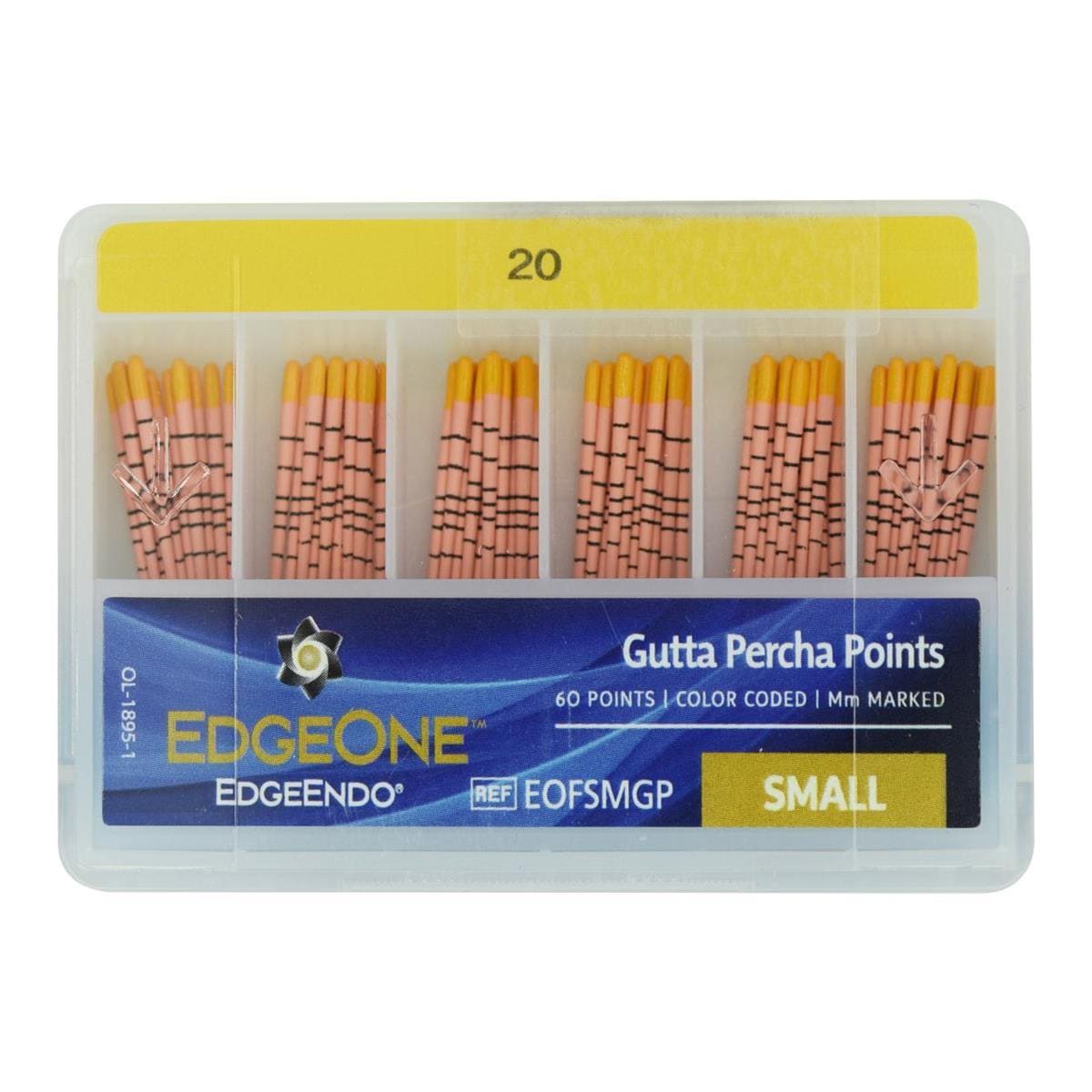 PUNTAS GUTTAPERCHA EDGEONE MEDIUM 60U - EDGEENDO