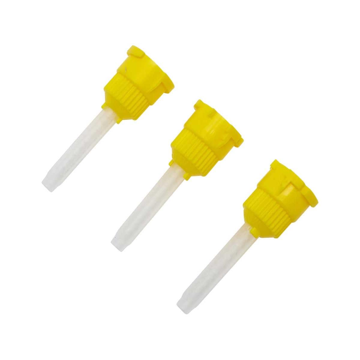 PUNTAS MEZCLADORAS AMARILLAS 50U - HENRY SCHEIN