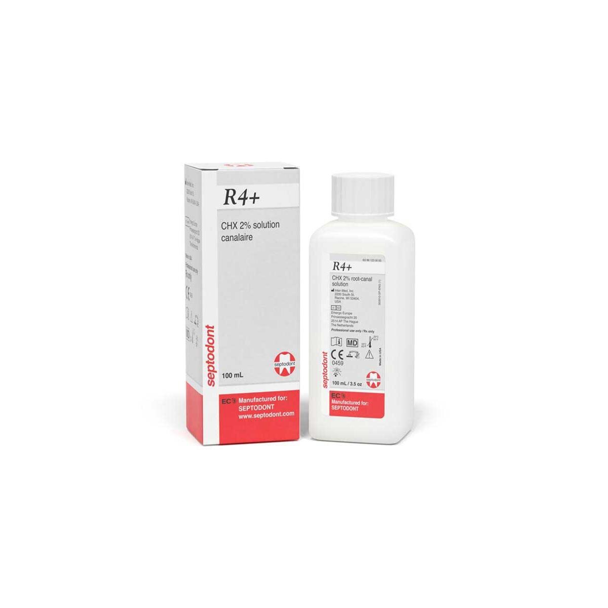 R4+ SOLUCION DE IRRIGACIÓN CHX 2% 100 ML - SEPTODONT