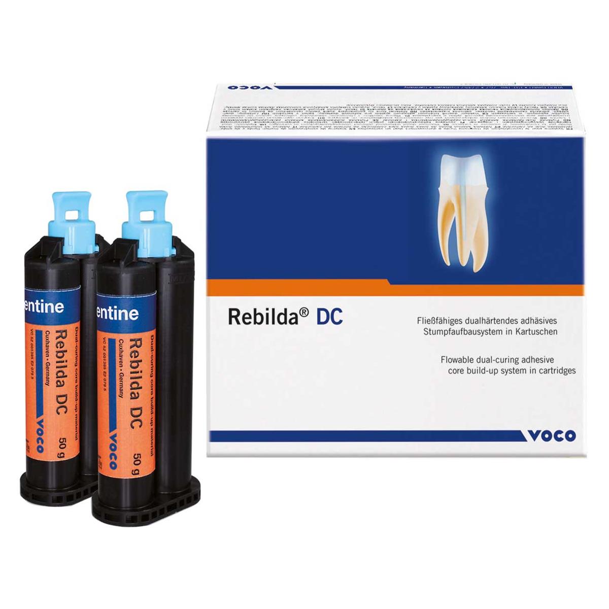 REBILDA DC COLOR DENTINA 50GR + CÁNULAS- VOCO