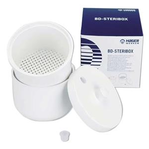 RECIPIENTE PARA FRESAS STERIBOX 1U - HAGER & WERKEN