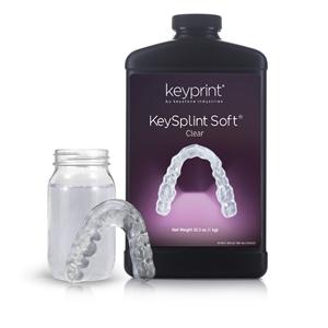 RESINA 3D KEYSPLINT SOFTCLEAR TRANSLUCIDA 1KG - KEYSTONE