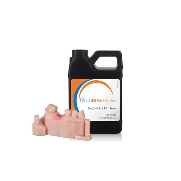 RESINA 3D GINGIVA MASK ROSA 0,5KG - ZIRLUX