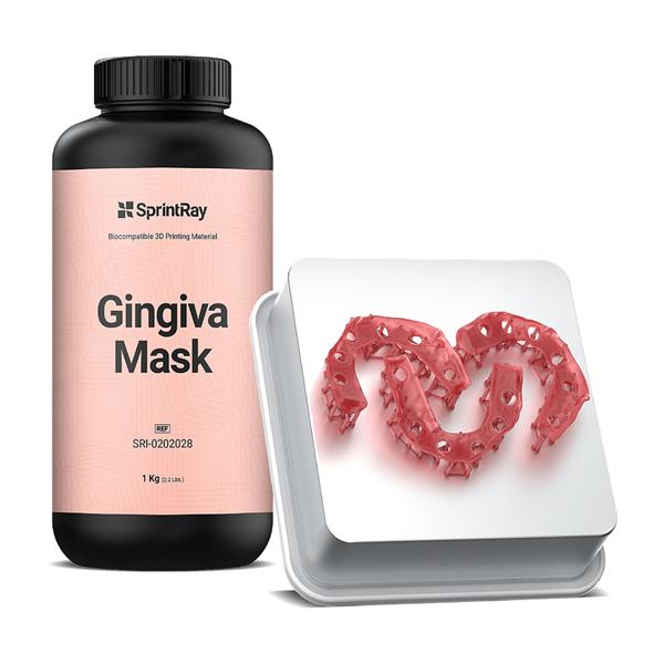RESINA 3D GINGIVA MASK 1KG - SPRINTRAY
