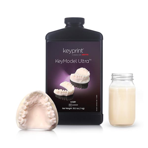 RESINA 3D KEYMODEL ULTRA GRIS CLARO 1KG - KEYSTONE