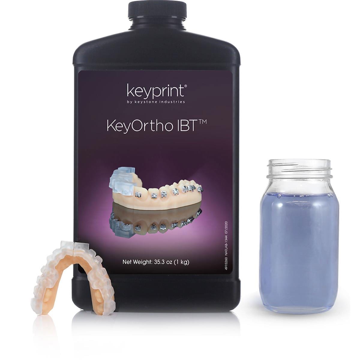 RESINA 3D KEYORTHO IBT 1KG - KEYSTONE
