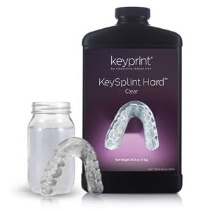 RESINA 3D KEYSPLINT HARD CLEAR 1KG - KEYSTONE