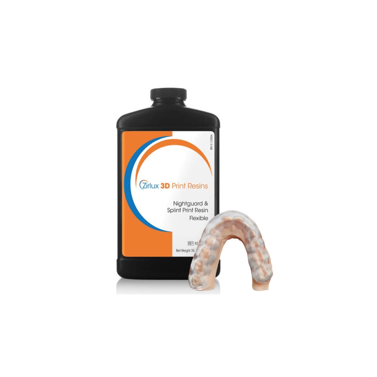 RESINA 3D NIGHTGUARD SPLINT FLEXIBLE 1KG - ZIRLUX