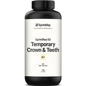 RESINA 3D TEMPORARY CROWN&TOOTH A1 1KG - SPRINTRAY