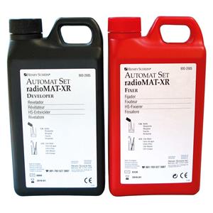 REVELADOR Y FIJADOR RADIOGRAFÍAS DENTALES RADIOMAT XR 2X1.5L - HENRY SCHEIN