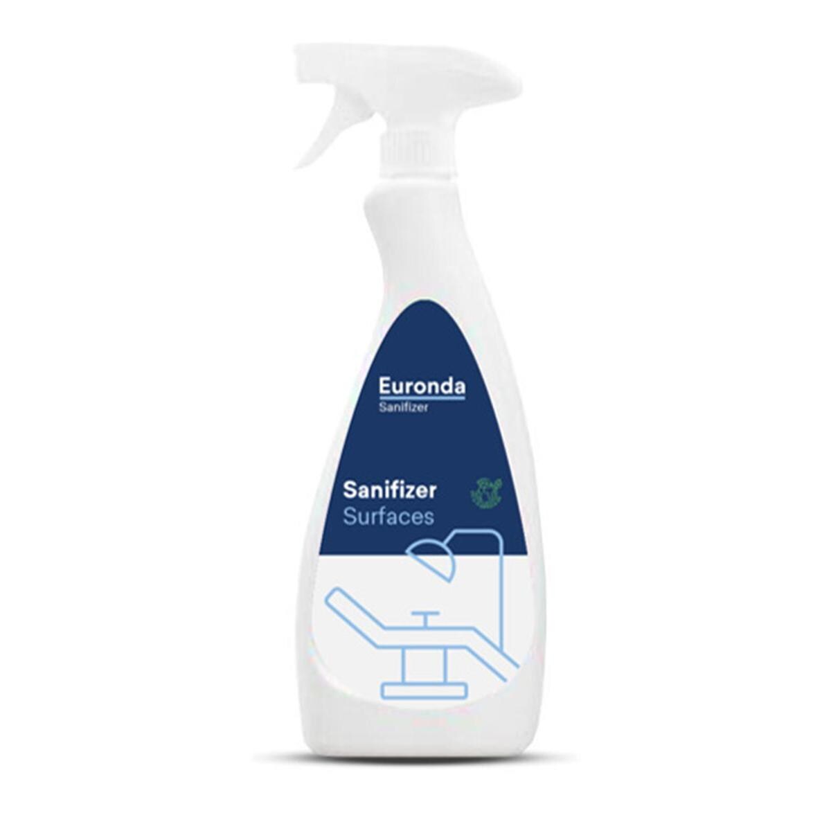 SANIFIZER SPRAY DESINFECTANTE SUPERFICIES 750ML - EURONDA