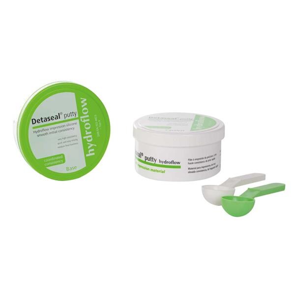 SILICONA DE ADICIÓN DETASEAL HYDROFLOW PUTTY 2X250 ML - DETAX