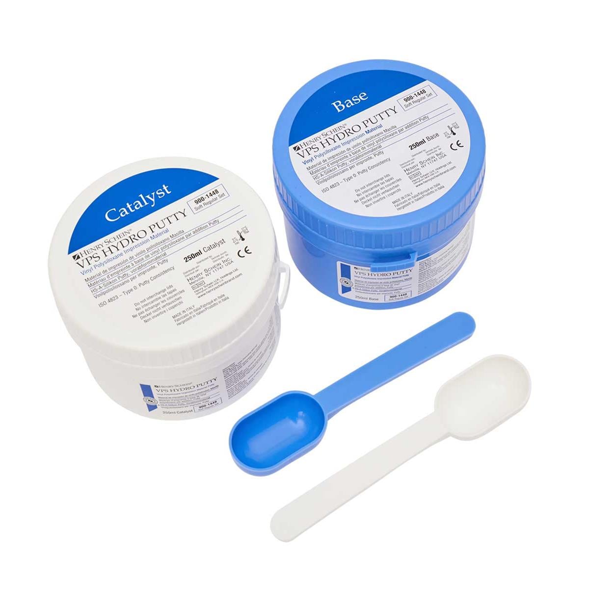 SILICONA DE ADICIÓN VPS HYDRO PUTTY SOFT REGULAR 800G/500ML - HENRY SCHEIN