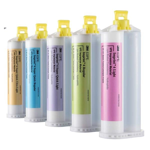 SILICONA IMPRINT 4 LIGHT REPOSICIÓN 4X50 ML - 3M