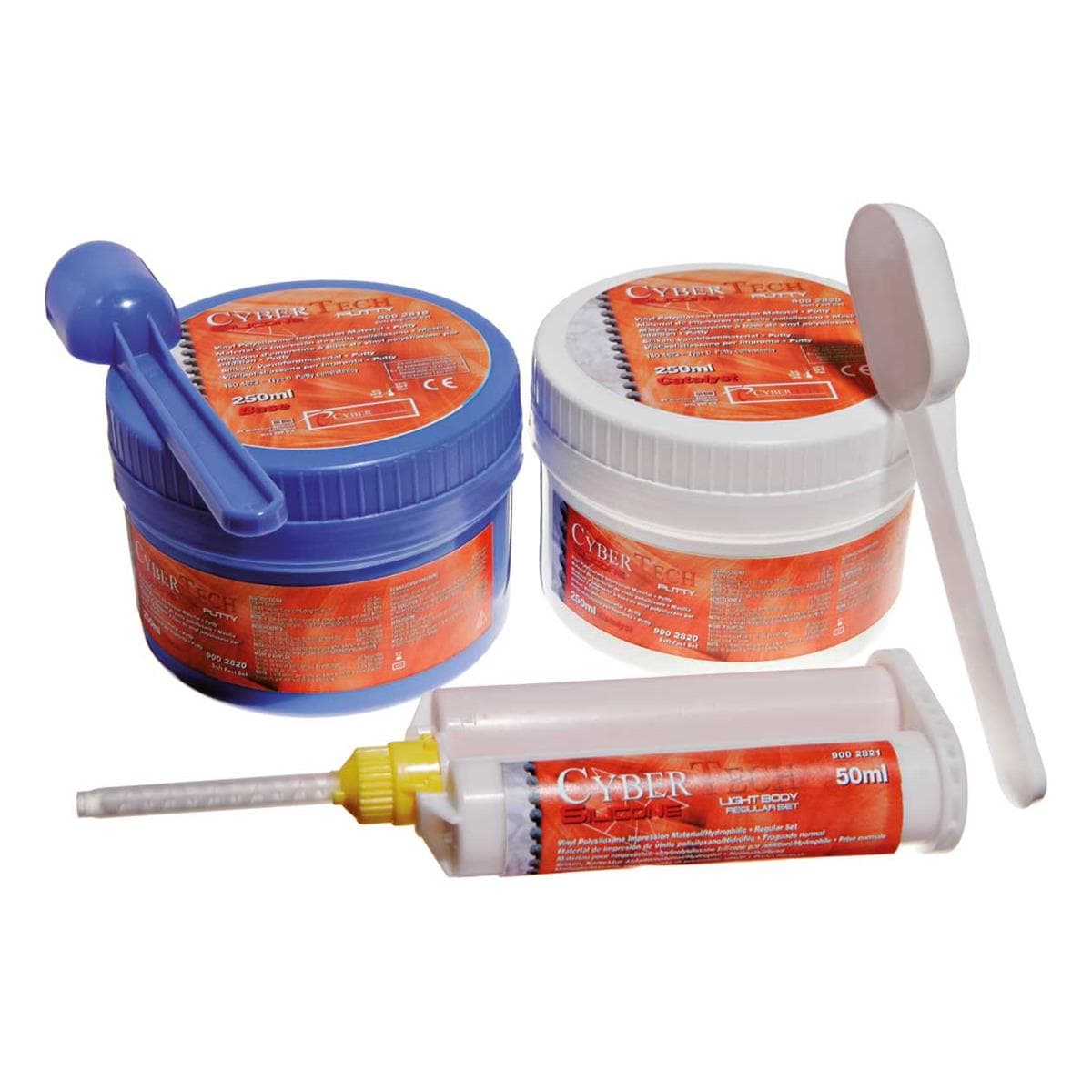SILICONA PUTTY SOFT FAST 800G/500G - CYBERTECH