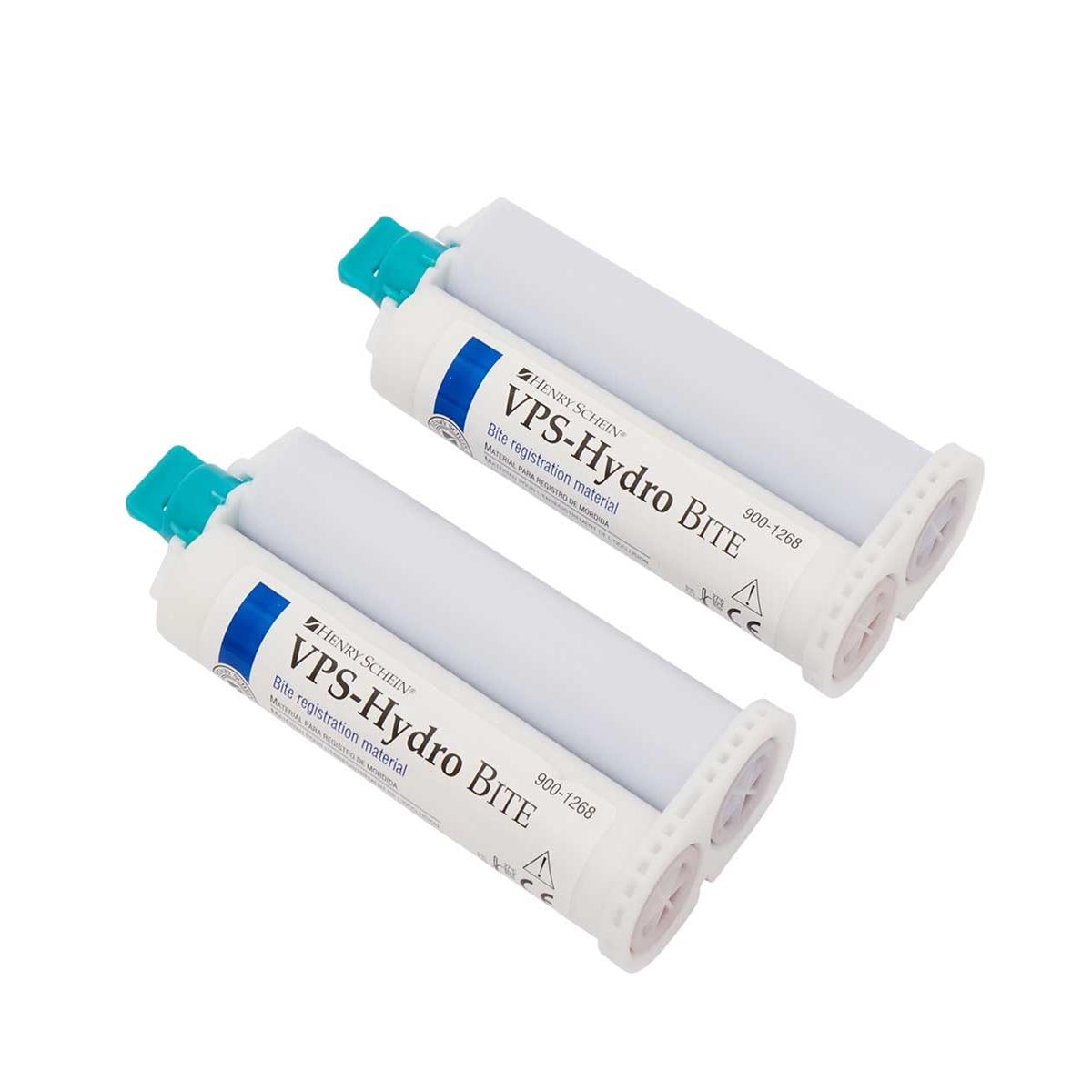 SILICONA PARA REGISTRO DE MORDIDA VPS HYDRO BITE 2X50 ML - HENRY SCHEIN